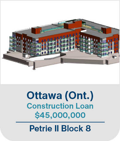 Ottawa (Ont.), Construction Loan $45,000,000. Petrie II Block 8