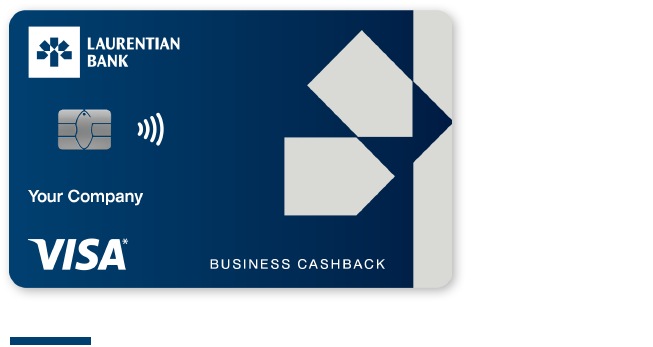 Laurentian Bank Visa* Business Cashback
