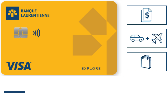 Carte Visa EXPLORE Banque Laurentienne
